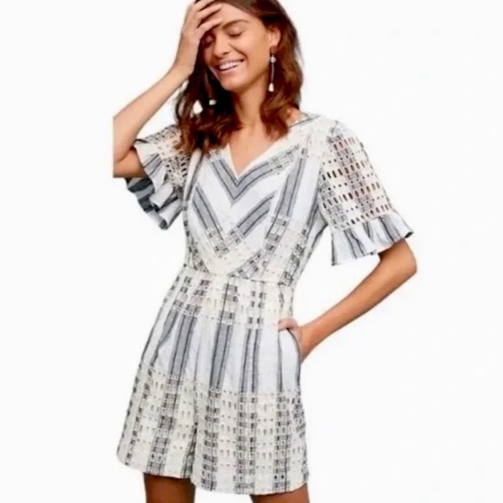 Etttwa for Anthropologie Eyelet romper